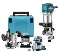 Makita RT0702CX3J Affleureuse - Avec Divers Supports Dans Mbox - 710W