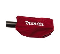 Makita Sac à poussière en tissu rouge avec adaptateur pour ponceuse vibrante 9046 – 152456-4