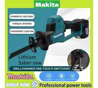 Makita scie à découper scie Portable outil électrique DJR189 18V scie alternative électrique sans fil sans brosse Rechargeable bois métal No Battery