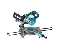 Makita - Scie à onglets sans fil 18V 190 mm, 2 batteries Li-ion LXT 5,0 Ah, chargeur DLS714NPT2