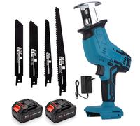 Makita - scie alternative sans fil, 3000 tr/min, vitesse Variable, chaîne en bois et métal, scie circulaire Rechargeable pour batterie 18V With 2XBattery