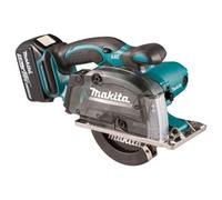 Makita Scie circulaire à métaux 18 V Li-Ion 5 Ah Ø 136 mm Makita DCS552RTJ