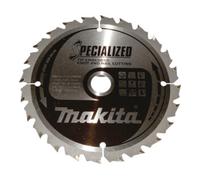 Lames carbure "Specialized" pour bois avec clous, pour scies circulaires MAKITA