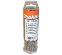 Makita - Set 12 forets à maçonnerie SDS Plus B-49080