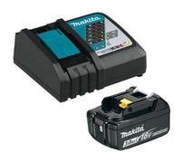 Makita - Set chargeur 9A et 1 batterie 18 V LXT 3,0 Ah 191A24-4