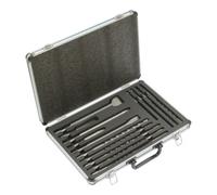 Coffret de 12 forets, 2 pointes, 3 burins MAKITA B-64680 à emmanchement SDS-PLUS