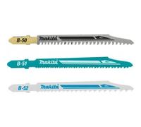 Makita Set de lames de scie sauteuse, 3 pièces, Jeu de lames de scie