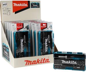 Makita set d'embouts avec tournevis à cliquet 10 pces dans un présentoir - 10 pièces