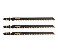 Makita - Set lames de scie pour plaque de plâtre 6 TPI, longueur 132 mm, 3 pièces B-06909