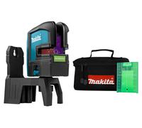 Makita SK106GDZ 10,8 V Li-Ion Batterie Laser À Croix Corps Dans Un Sac - 2 Lignes - 35 M - Vert
