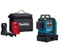 Makita SK700D 12V Max Li-Ion Batterie Auto-niveleuse 3x360° Laser À Croix Corps Dans Sac - 25 M - Rouge