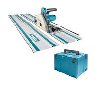 Makita SP6000J1X2 - Scie Plongeante - Incl. Rail De Guidage (2pcs) Dans Fourreau Et MAKPAC - 1300W - 165mm
