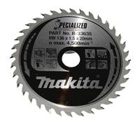 Makita Spécialisé Saege Drap 136 x 20 x 36 Z, Set