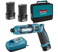 Makita TD022DSE Visseuse À Chocs Sans-fil - 7,2V Li-ion - 2 Batteries 1,5 Ah - Sac