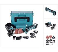 Outil multifonctions 10,8V (2x 4,0 Ah) + accessoires en coffret Makpac - MAKITA TM30DSMJX5