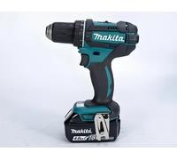 Makita - tournevis électrique sans fil DDF487, batterie 100% authentique, moteur sans balais, tournevis électrique à percussion, outil électrique rechargeable, 18V 1PCSDDF487YD