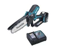 Makita - Tronçonneuse d’élagage sans fil 18V, 15 cm, 1x batterie 5,0 Ah Li-ion LXT, chargeur DUC150RT01