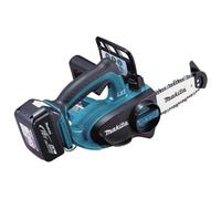 Makita - Tronçonneuse d'élagage à batterie 18V 2x5Ah Li-Ion guide 115mm - DUC122RTE