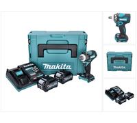 Makita TW 004 GD201 hoc sans fil 40 V max. 1/2" 350 Nm XGT Brushless + 2x batterie 2,5 Ah + chargeur + Makpac