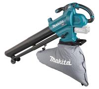 Makita UB005GZ : Souffleur/aspirateur sans fil XGT, utilisable comme aspirateur et souffleur, avec un sac de 25 litres