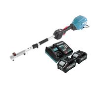 Makita UX 01 GM2 Entraînement multifonctionnel sur batterie 40 V max. XGT Brushless + 2x batterie 4,0 Ah + chargeur
