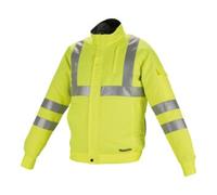 Makita Veste de signalisation à batterie Makita, jaune, taille 3XL (DFJ214Z3XL) Quantité:1