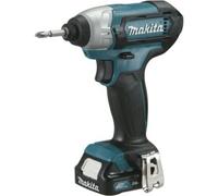 Visseuse à chocs 12V CXT 110 Nm - MAKITA - avec 2 batteries 2 Ah - chargeur - MAKPAC - TD110DWAE