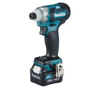Makita - Visseuse à percussion sans fil 12V, 2 batteries Li-Ion CXT 2,0 Ah, chargeur TD111DSAE