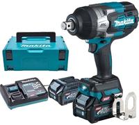 Makita Visseuse à percussion sans fil 3/4" Li-ion XGT 40V/4.0Ah, Makpac TW001GM201