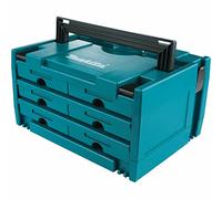 Makita Makpac à compartiments P-84333 – 3 rangées de deux compartiments
