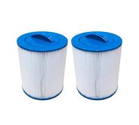 Malaka Lot de 2 filtres pour spa compatibles avec AKU0135 AKU1609 PWL35P3 PWL35P3-M Filetage SAE 3,8 cm/Filetage grossier φ15,2 x 17,8 cm Cartouche de filtre pour spa (PAS de filetage MPT/fin), 3,25