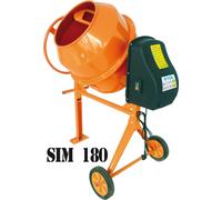 Malaxeur à béton SIM180 180L 800W 230V Malaxeur à béton