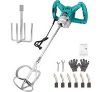 Malaxeur électrique de 3200W, 230V, pour mortier et peinture, mélangeur de béton, boîte de vitesses à 6 rapports, mélangeur de peinture et de mortier, appareil de mélange manuel électrique, pour usage