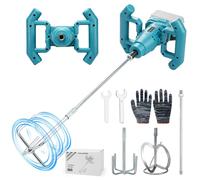 Malaxeur électrique sans fil, 3200 W, 920 tr/min, 6 vitesses, système de fixation M12