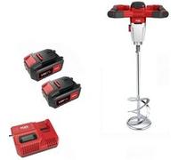 Malaxeur FLEX avec pale Ø120 + 2 batteries 5Ah + chargeur MXE 18.0-EC/5.0 495972