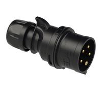 Mâle CEE 32 A 5 pôles PCE venttechnik 025-6ttx 400 V noir 1 pc(s)