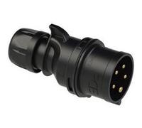 Mâle CEE 32 A 5 pôles PCE venttechnik 025-6ttx 400 V noir Noir G
