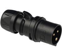 Mâle CEE-CARA 16 A 3 pôles PCE 013-6ttx 230 V noir 1 pc(s)