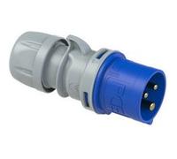PCE Mâle CEE-CARA 013-6tt – 16 A 3 pôles 230 V – Bleu/Gris – 1 pc