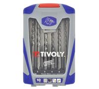 Malette 14 accessoires sds béton, Diam.4 à 10 mm TIVOLY 10904870001
