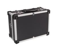 Mallette à outils en aluminium - 320 X 230 X 155 Mm - 11,4 L - Noir