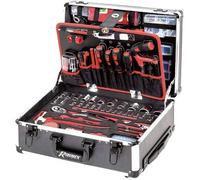 Malette Trolley de Outillage 356 Pièces - Outils Complets et Pratiques - Idéale pour les Professionnels - D-Work