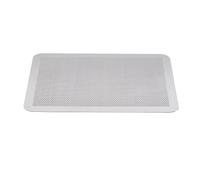 Mali’s 43034 - Plaque à Pâtisserie Perforée Plate Aluminium sans Rebords Grise 40x30cm, épaisseur 1.5mm