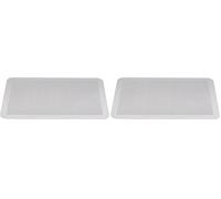 Mali’s 43034 - Plaque à Pâtisserie Perforée Plate Aluminium sans Rebords Grise 40x30cm, épaisseur 1.5mm (Lot de 2)