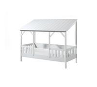 MES Lit cabane Blanc 90x200 cm