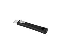 Cuisinox Poignée amovible Malice - Bakélite et acier inoxydable 18/10 - Noir