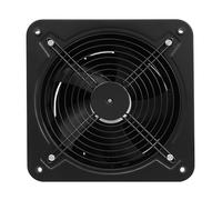 Malkoaswe Ventilateur extracteur d'air mural 300 mm 2677 m³/h, ventilateur mural de 30,5 cm, ventilateur d'évacuation industriel, ventilateur de salle de bain, silencieux 60 dB, double moteur à