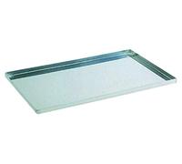 Mallard Ferrière - Feuille à pâtisserie Inox Argent Métallique 60 x 40 cm Edges renforcées