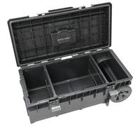 Malle de rangement COBOX avec roues et poignée télescopique 793x385x322mm DRAKKAR - 72739