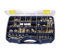 Mallette 105 pièces raccords air comprimé PRÉVOST